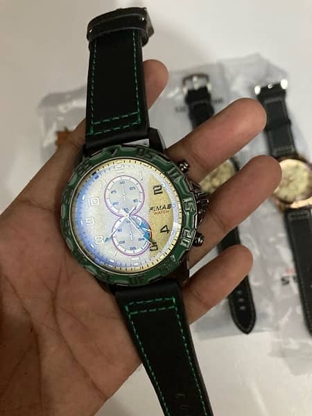 Dubai import watches … 4 watches in Rs-7000 1