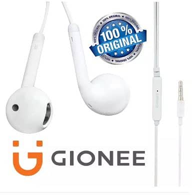 GIONEE Handfree 100% Genuine Original Handfree Gionee Headset earphone 1