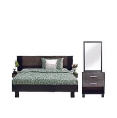 King size bed with dressing