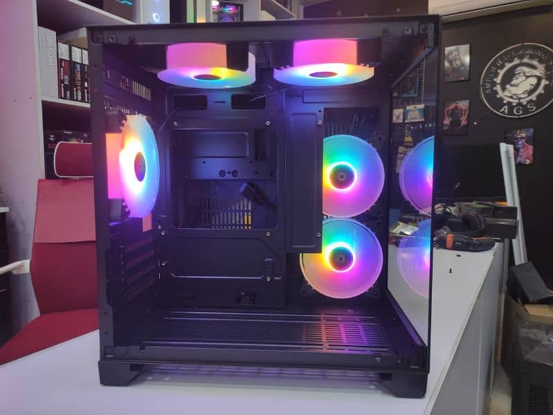 Boost cube style RGB PC Gaming case available 1