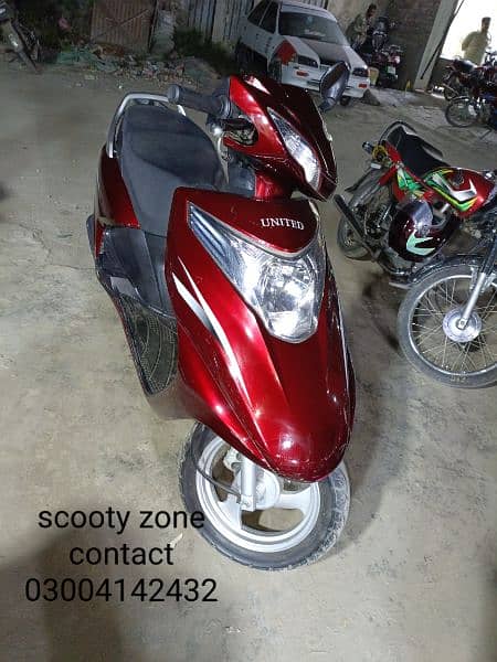 united 100cc scooties available 8