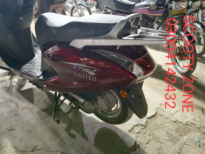 united 100cc scooties available 9