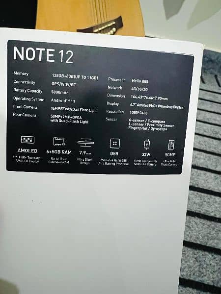 Infinix Note 12 (11gb/128gb) 2