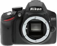 DSLR Nikon D3200 Only Body , lens not attached
