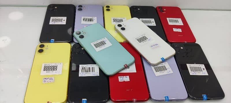 iPhone 11 64/128 jv non PTA waterpack stock all colors 1