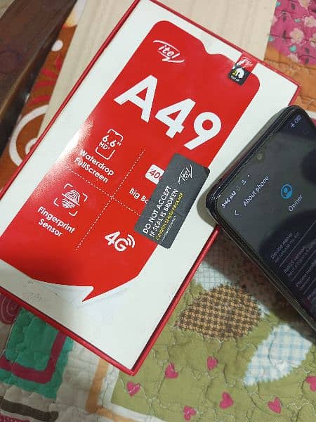Itel A49 2Gb/32Gb with box, original charger 9/10 condition 2