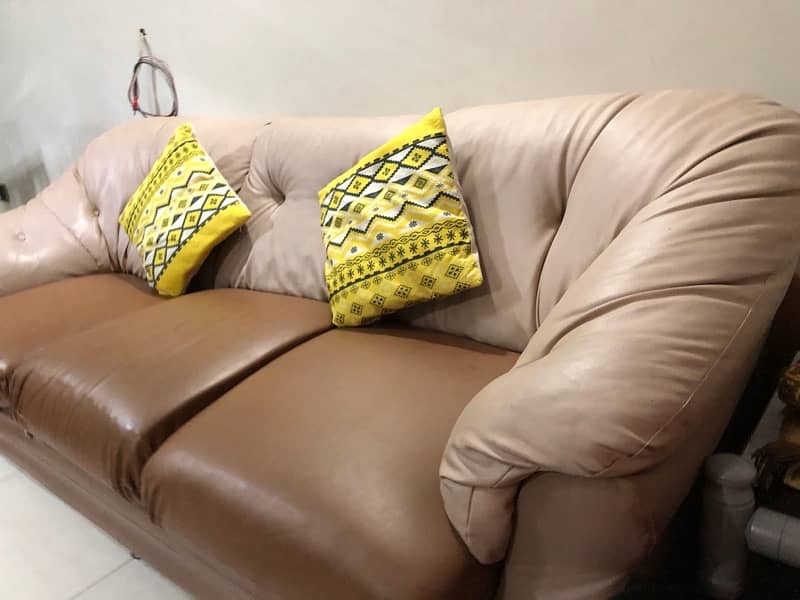 leather Sofa set 1