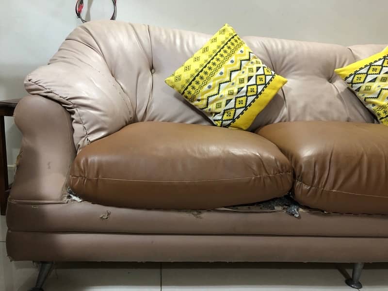 leather Sofa set 2