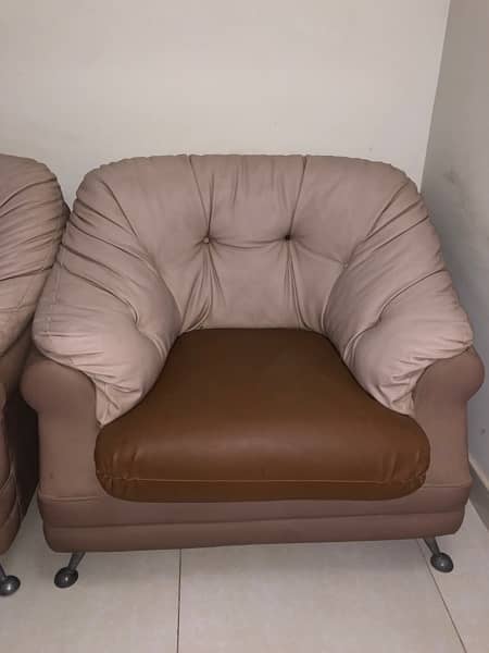 leather Sofa set 3