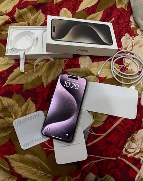 Apple IPhone 15 Pro Max 256GB Full Box for sale 1