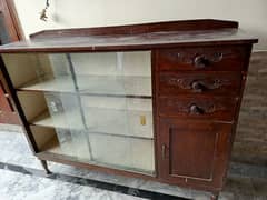 Pure wooden Showcase in good condition