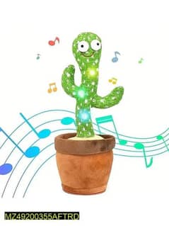Dancing Cactus Plush Toy For Kids 0