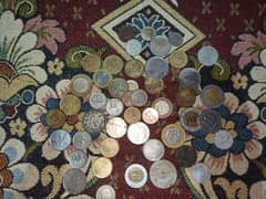 Different countries Coins collection 0
