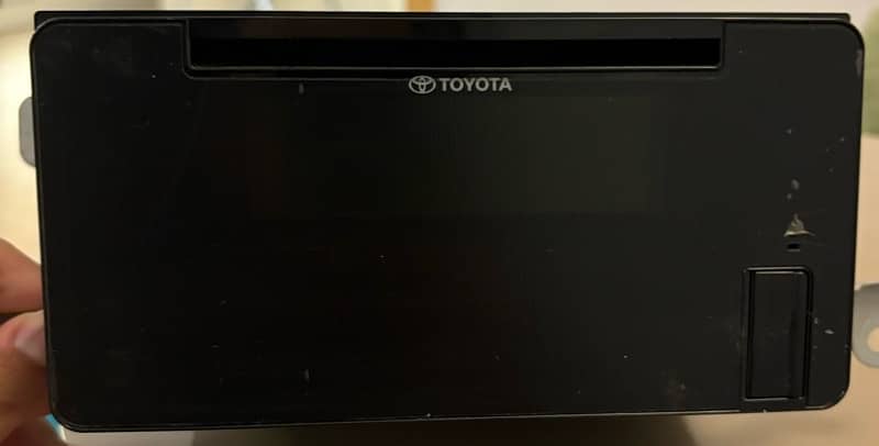 Original Toyota Yaris Audio Player 0