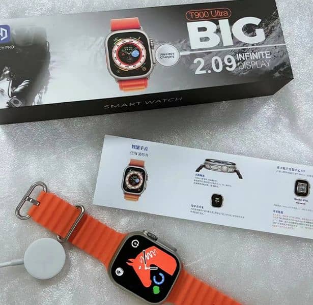 Smart watch T 900 only serious buyer Contact Whatsapp 03025173008 0