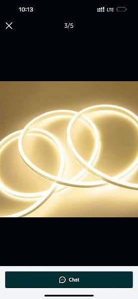 Neon light for Sign board and wall decorations 1 meter 1