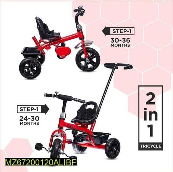 kids scroller tricycle 2