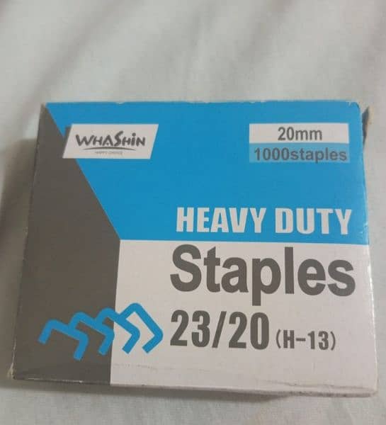 Original Deli "Heavy Duty Stapler" (Including 23/20 size staple pins) 3