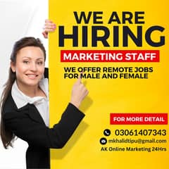 Facebook Marketing Males And Females Required Weekly payment