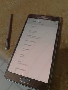 Samsung Note 4 3gb ram 32gb memory pta approved