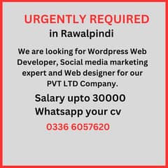 Urgently Required Staff For Web developing | Digital Marketing 0