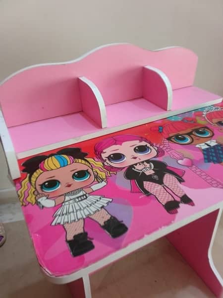 Girls Diy furniture table with chair 2