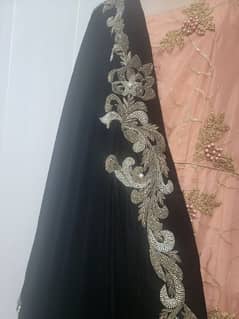 Black Velvet kamdani shawl