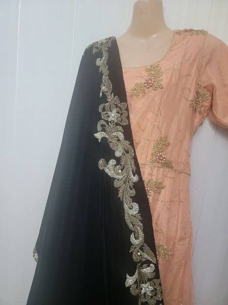 Black Velvet kamdani shawl 3