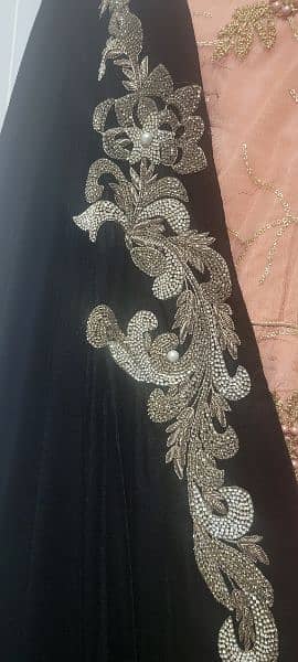 Black Velvet kamdani shawl 9