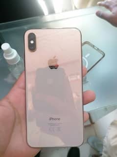 iphone xsmax 256gb 10/9 condition with box 86 baterry health