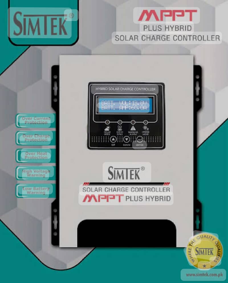SIMTECH Solar MPPT Charge Controllar 1