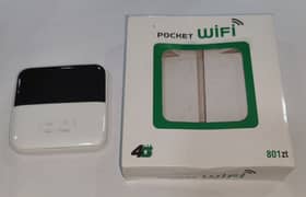 4G Portable pocket wifi 801zt