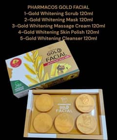 Gold whitening facial kit in cheap price