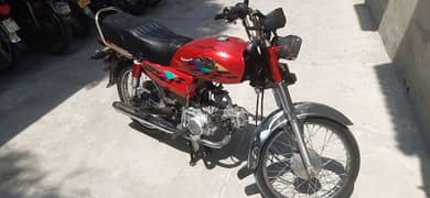 Bike Road Prince 70cc 2014 Genuine Good Condition Lahore 0