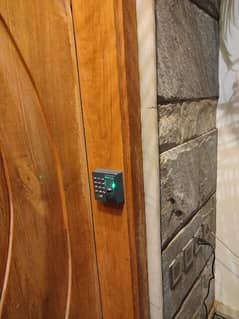 fingerprint Card password door lock access control with installation