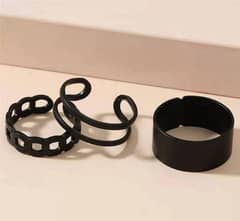 Alloy Plates Hip-Hop rings