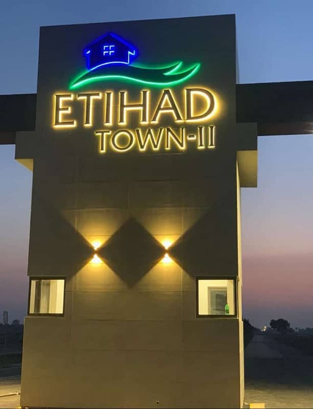 LDA Approved Plots For Sale On 3 Year'S Installments In Etihad Town Phase 2 Lahore 1
