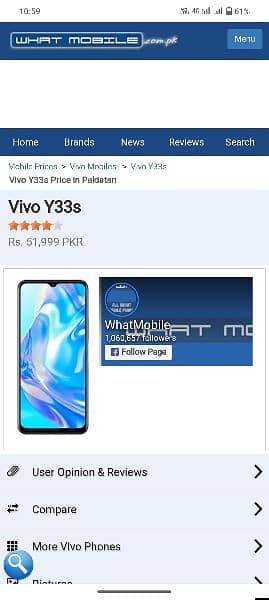Vivo y33s(8+4/128) charge box available 6