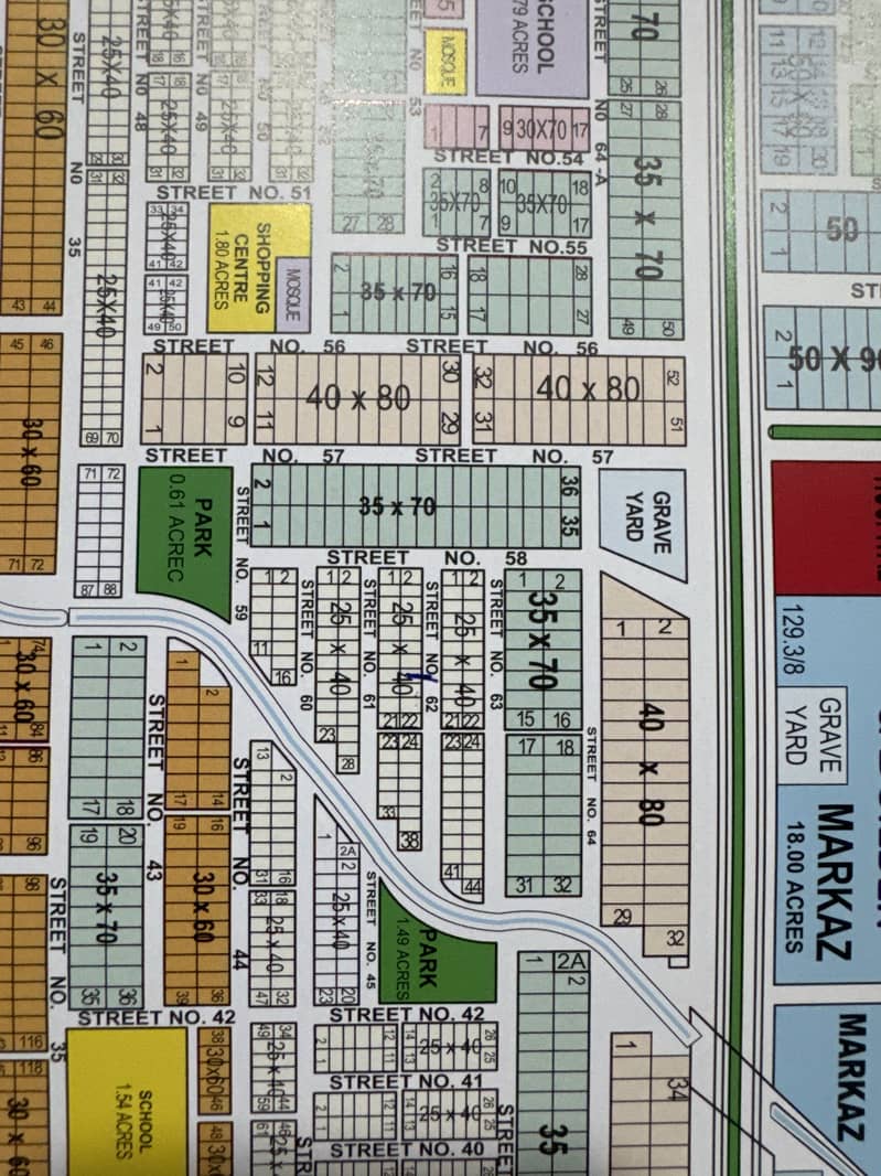 Street 62 Plot 16 G 14 1 Size 25"40 Clear Land Near To G. 14.2 And Also Near To MARKAZ Best Time For Long Investment 0
