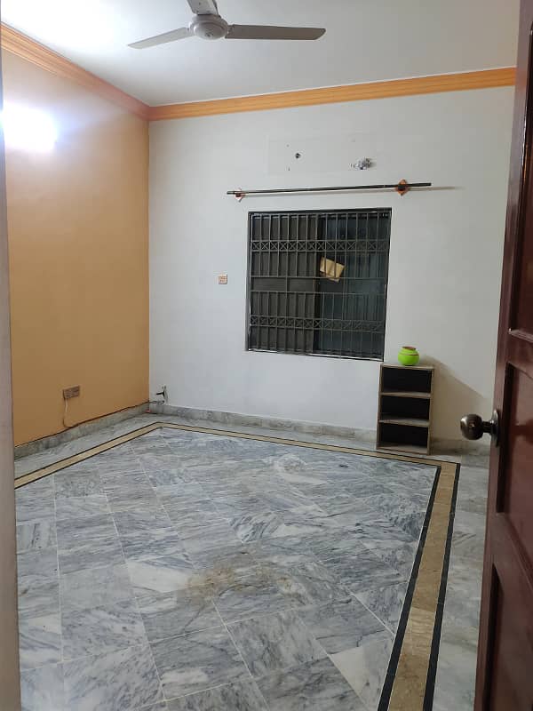 Beautiful Upper Portion Available For Rent In G-11 Islamabad At Big Street 2 Bedrooms With Bathrooms Drawing Dining TV Lounge Car Porch All Miters Separate And Water 4