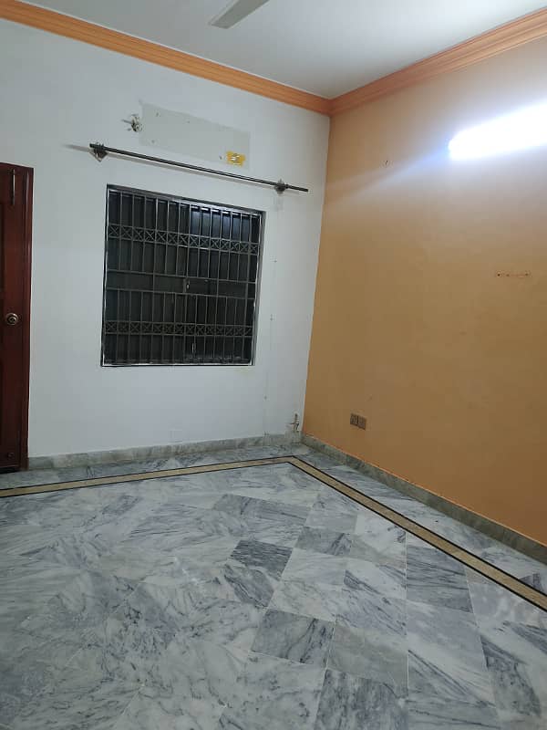 Beautiful Upper Portion Available For Rent In G-11 Islamabad At Big Street 2 Bedrooms With Bathrooms Drawing Dining TV Lounge Car Porch All Miters Separate And Water 5