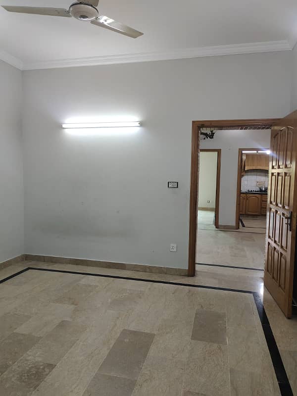 Beautiful Marbles Flooring Upper Portion Available For Rent In G10 Islamabad At Big Street, 3 Bedrooms With Bathrooms, Drawing, TVL, All Miters Separate And Water Boring, With Extra Land, Near To Park, Near To Markaz. 8