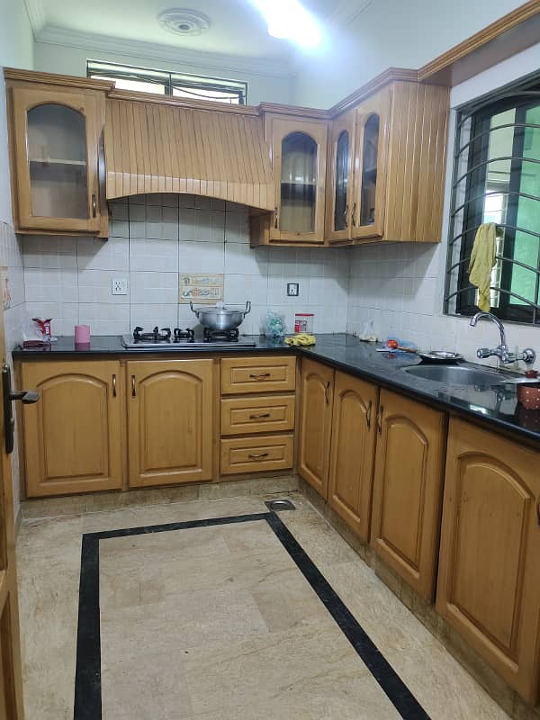 Beautiful Marbles Flooring Upper Portion Available For Rent In G10 Islamabad At Big Street, 3 Bedrooms With Bathrooms, Drawing, TVL, All Miters Separate And Water Boring, With Extra Land, Near To Park, Near To Markaz. 12