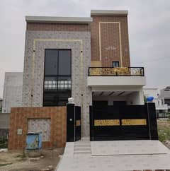 A Prime Location Brand New 5 Marla House Up For Sale In Khayaban e Amin Block L Near Park