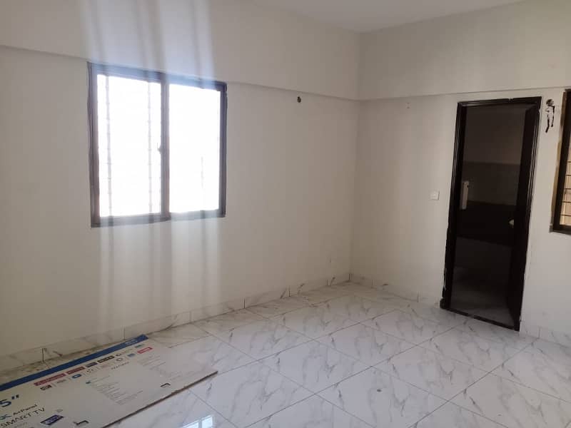 FOR RENT 3RD FLOOR (CORNER) FLAT, WITHOUT LIFT, IN KINGS COTTAGES PH-II BLOCK-7 GULISTAN-E-JAUHAR 6