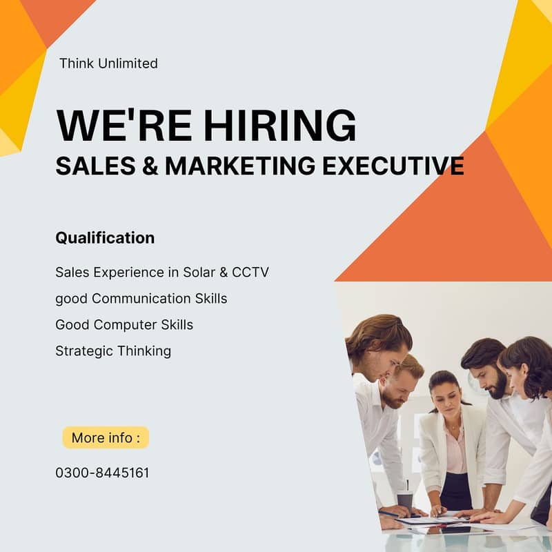 Sales & Marketing executive (Female) Telephone and online marketing 0