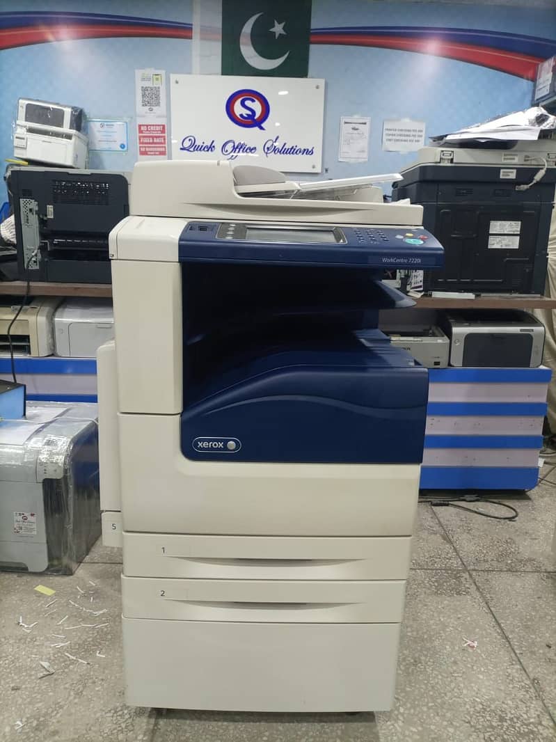 kyocera Xerox HP Ricoh Photocopier Printer Shop at RWP bank rd saddar 7