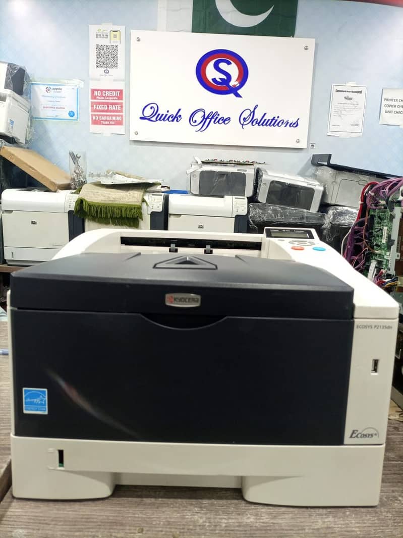 kyocera Xerox HP Ricoh Photocopier Printer Shop at RWP bank rd saddar 8
