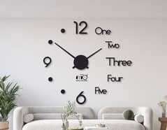 Wall Clock in beautiful Dot and Digit Style for your Home