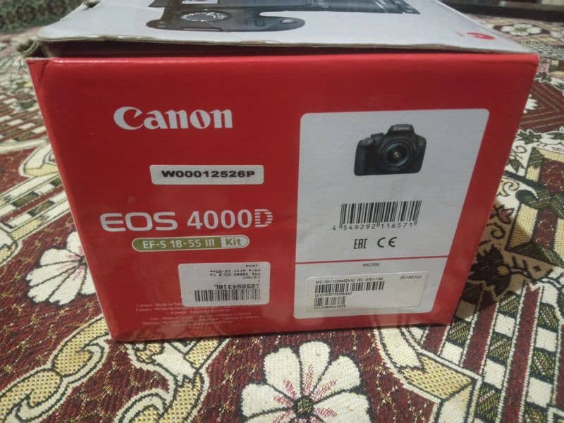 i want to sell cannon wify hd D4000 5